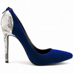 Naiste Faux Velvet Seksikad k&otilde;rged kontsad terava otsaga korsett Zipper Pumps Court Wedding Party Kingad 35 valge