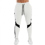 Jooksurid meestele Jooksup&uuml;ksid Dressip&uuml;ksid Pingutusn&ouml;&ouml;rid Vabaaja Slim Fit Pikad P&uuml;ksid Spordisaal Paks lapiline 2XL must