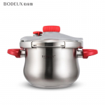 Pressure cooker, household thickened explosion-proof 304 stainless steel pressure cooker, gas induction cooker, universal fast pressure cooker 22cm-6L