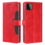 J&auml;&auml;kattega &uuml;mberp&ouml;&ouml;ratav rahakoti&uuml;mbris Samsung S22 S8 S9 S10 Plus S20 S21 FE A03 Core A13 A22 A32 A53 Note 20 kate Nahast &uuml;mbris kaardipesa telefoni kaitseraud Samsung A01 (EU Version) must