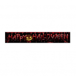 Halloweeni b&auml;nneri kulumiskindel &uuml;lipikk &otilde;udne Happy Halloween k&otilde;rvitsatr&uuml;ki taustb&auml;nner fotograafia rekvisiit must