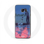 &Uuml;mbris Samsung Galaxy S7 Edge Squid Game Seong Gi hun number 456 ja Cho Sang woo number 218 jaoks