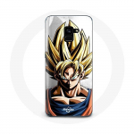 Coque pour Samsung Galaxy A8 Plus Sangoku Mur Dragon Ball Super