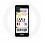 &Uuml;mbris Samsung Galaxy A51 5G lennupiletile Br&uuml;ssel, Belgia