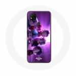 Coque pour Xiaomi Redmi 9C BTS TinyTAN Animation Affiche RM Jin Suga J-Hope Jimin V Et Jungkook Mic