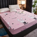 &Uuml;limalt veekindel lateksmadratspadja voodikaitsekate Nahas&otilde;bralik hingav liibuv voodikate Madratsi kate ilma padjap&uuml;&uuml;rita 100x200cm Only a sheet