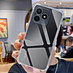 Pehme silikoonist p&otilde;rutuskindel l&auml;bipaistev &uuml;mbris Realme C53 TPU HD l&auml;bipaistev kate jaoks Realme C 53 6,74 RMX3760 s&otilde;rmej&auml;ljevastane For Realme C53 puhas