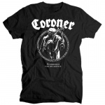 Coroner Punish T Decadence Black Thrash Metal Band Unisex T-s&auml;rk S