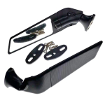 cnc high quality Motorcycle Swivel Wing Multi-angle Adjustable Rotating Mirrors for Suzuki GSXR1100 GSX250R GSX650F GSX must