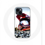 Coque pour Iphone 14 Plus Casque MotoCross - Maniacase