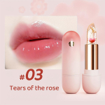 Crystal Translucent V&auml;rvimuutev Petal Jelly Huulepulk Temperature Change Lazy Lipstick Niisutav Toitev Water Feeling Natural Color Huulepulk