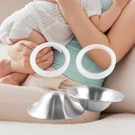 2 t&uuml;kki rinnaga toitmise tarvikud rinnanibu korduvkasutatavad suu imetamise tassid 46X16mm