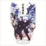 Anime Jujutsu Kaisen akr&uuml;&uuml;lstatiiv Fushiguro Toji Geto Suguru Satoru Gojo tegevusfiguur PVC lauaarvuti statiiv mudelm&auml;nguasi 15cm D