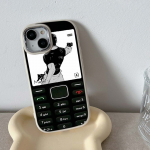 iPhone 13 14 15 Pro Max jaoks Samsung Galaxy A14 A15 A24 Xiaomi 13T Redmi 12C pehme lihav telefoni&uuml;mbris A46 naljakas retronupu disainiga TPU kate Redmi Note 11 SE 5G