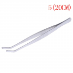 Roostevabast terasest k&uuml;&uuml;narnukist pintsetid Akvaariumi selge klambrit&ouml;&ouml;riist Meditsiinilised remondit&ouml;&ouml;riistad 18CM