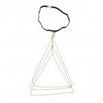 Seksikas reiekett naiste reguleeritav mitmekihiline teemantkett Luksuslik kuldne valge sulamist kehakett jalatarviku jaoks valge