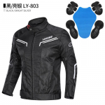 LYSCHY Thunderwing Mootorrattas&otilde;idu &Uuml;likond Meeste V&otilde;rkventilatsioon 2XL must/h&otilde;be