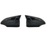Toyota Corolla 2014 2015 2016 2017 2018 auto tagavaate k&uuml;ljepeegli katte tiivakatte v&auml;liskleebisele, ukse tahavaate korpuse viimistlus Gloss Black black