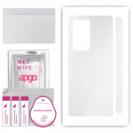 apgo Ultra Clear Protective Skin Sticker for the back compatible with Huawei Mate X2, Wrap Film, Hydrogel Film, Flexible, Soft TPU with positioning la