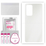apgo Protective Skin Sticker for the back compatible with Meizu 18, Wrap Film, Foil, Vinyl - Pattern Matte Transparent