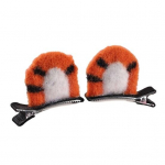 Tiigrik&otilde;rva juukseklamber loomak&otilde;rva pardnokka klambriga juuksekarv, naiste t&uuml;drukud