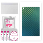 apgo Protective Skin Sticker for the back compatible with Lenovo Tab3 8, Wrap Film, Foil, Vinyl - Pattern Carbon Chameleon CAKA1