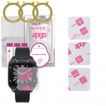 3x apgo Ultra-Clear Hybrid protective glass compatible with Colmi LAND 2, flexible nano glass, great replacement for tempered glass, scratch-resistant