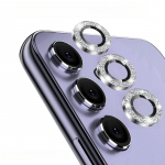 Glitter metallist objektiivi r&otilde;ngad Samsung Galaxy A54 A34 A24 A14 5G kaamera klaasikaitse sulamist raami kaitsekorgi kattekile For A54 roosa