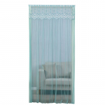 1 tk pitsist &auml;&auml;ristatud uksev&otilde;rk s&auml;&auml;sekindel pitsukse kardina uksev&otilde;rgud suvise k&auml;rbse putukaga magamistuba lilla