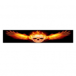 Auto esiklaasi 3D Creative Eyes Skull Kleebis Tuuleklaasi kleebis 5