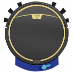 Robottolmuimeja Smart APP kaugjuhtimispuldiga juhtmevaba puhastusmasin p&otilde;randa p&uuml;hkimine m&auml;rg-kuivtolmuimeja must