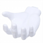 Naljakas peopesaga &uuml;les konks seebihoidja s&otilde;rme k&auml;e kujuga disain seinariide konksud vannitoa hoiuruumi kuvari riiuli sisekujundus Kodukorraldus