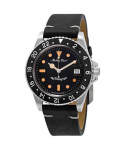 Mathey-Tissot Mathy Vintage Automaatne Nahkrihm Must Tihvtihoidjaga 100M Meeste K&auml;ekell must