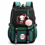 Anime Demon Slayer seljakott naistele l&otilde;uendist s&uuml;learvutikott tagasi kooli seljakott teismelisele t&uuml;drukule poisile koolikott meestele naistele reisikott