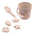 Laste silikoonist rannam&auml;nguasjade komplekt &otilde;ues, rannaliiva kaevamise labidas, beebi vannitamis- ja veem&auml;nguriistad, kaasaskantav &auml;mber CHINA helehall v&auml;rv