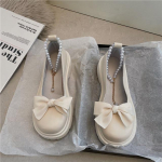 Naiste Paks Platform Mary Janes Lolita Kingad Peo Kingad Suvi Uued Sandaalid Keti ja Kaarega Mujer Kingad Mood Oxford Zapatos 39 beež