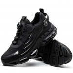 P&ouml;&ouml;rdnupuga turvajalatsid Kerged torkekindlad t&ouml;&ouml;kaitsesaapad Meeste t&ouml;&ouml;jalatsid Purunemisvastased saapad Meeste terasest varbaga t&ouml;&ouml;tossud 41 must