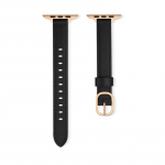 Kellarihm &otilde;huke nahast rihm Apple Watch Band Ultra 49mm 44mm 42mm 38mm 41mm 45mm naiste k&auml;ev&otilde;ru iWatchi seeria jaoks se 8 7 6 5 4 3 2 1 45mm