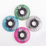 Piduriratta Panda kujuga Luqiuhxous ratta kulumiskindlad rulluisutarvikud 72mm sinine