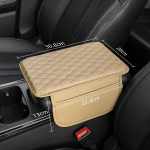 Auto k&auml;etugede karbi t&otilde;stepadi k&uuml;lje hoiukotiga Auto k&auml;etoe karbi padi koos hoiukotiga Auto salongitarvikud universaalsed kogu hooajal With Side pocket must