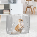 Cat House Dog Nest Hideaway Easy to Clean Comfortable Cushion Pet Bed Sleeping for Cats