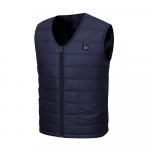 Mehed, naised, 10 soojendustsooni, isoleeritud soojendusega vest USB elektriline laadimisjope kalap&uuml;&uuml;gi telkimine &otilde;ues k&uuml;lmakindel pestav soojendusega vest M sinine