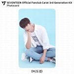 Seventeen Ametlik f&auml;nniklubi Carat 3. perioodi piiratud fotokaart KPOP DK