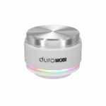 duraMOBI Bone Conduction juhtmevaba k&otilde;lar, kaasaskantav ja kompaktne magnetiga miniheliboks valge