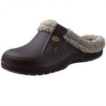 mood Comwarm meeste puukingad sussid talvised soojad aiajalatsid libisemiskindlad veekindlad sussid meeste pehmed karvased sandaalid karusnahast puukingad pl&uuml;&uuml;ssussid 46-47(10.8-11 inch)