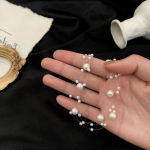 Prantsuse stiilis hele luksuslik elegantne ni&scaron;ikujundus mitmekihiline ripats kaelakee naistele armsad ehted aksessuaarid