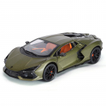 1/24 Lamborghini Revuelto Sulamist Sportauto Mudel Diecast Metallist M&auml;nguasi V&otilde;idus&otilde;idu Superauto S&otilde;idukid Mudel Heli ja Valguse Simulatsioon Laste Kingitus roheline