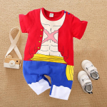 Demon Slayer Cosplay kost&uuml;&uuml;m Beebiriided Lastele Multifilm Anime Romper Poiss T&uuml;druk Chrismats Halloween Baby Cosplay Colthes Imikute Beebi Kombinesoon 80