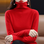 Naiste ka&scaron;miirist sviiter Qinghe ka&scaron;miir 30% ka&scaron;miir 70% vill s&uuml;gis-talvine ka&scaron;miir pullover pehme ja soe XXL