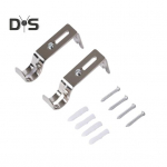 2 tk Kardinapuu kronsteinid Suurep&auml;rane kandev&otilde;ime libisemisvastane mulgustamine Reguleeritav stabiilne metallist kardinapuu kraanihoidikud Kergesti paigaldatav kardinapuu 2pcs h&otilde;be